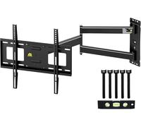FORGING MOUNT Long Reach TV Wall Bracket Corner TV Bracket Wall Mount For 26"-65" TVs, 840mm Extension Swivel Wall Bracket,Holds 45kg,VESA 400X400mm