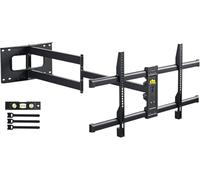 FORGING MOUNT Long Reach TV Wall Bracket with 109CM Long Arm for Most 42-86 Inch TVs, Full Motion Corner Wall Mount with Extension,Tilt,Swivel Articulating Arm, Holds Up to 50kg, Max VESA 800x400mm