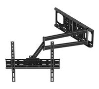 FORGING MOUNT Long Reach TV Wall Bracket with 650mm Long Arm, Full Motion Corner TV Bracket for 26-60″ TVs up to 35kg, with 90° Swivel Dual Tilt Adjustment Cable Management Max VESA 400x400mm