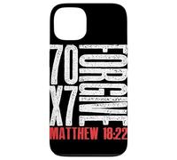 Forgive 70 x 7 Times Seventy Times Seven Jesus Matthew 18:22 Case for iPhone 13