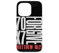 Forgive 70 x 7 Times Seventy Times Seven Jesus Matthew 18:22 Case for iPhone 13 Pro