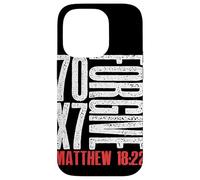 Forgive 70 x 7 Times Seventy Times Seven Jesus Matthew 18:22 Case for iPhone 14 Pro