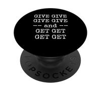 Forgive and Forget Hidden Message Funny Quote Philosophy PopSockets Adhesive PopGrip
