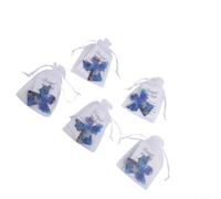 Forgive Me Not Angel Present: A Heartfelt Sympathy Keepsake for Loved Ones, Memorial Decor with Forget-Me-Not Flower Embellishment, White Paper Angel Figure(4)