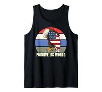 Forgive Us World, Bald Eagle Vintage American Patriot 2026 Tank Top