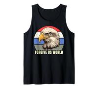 Forgive Us World, Bald Eagle Vintage American Patriot 2026 Tank Top