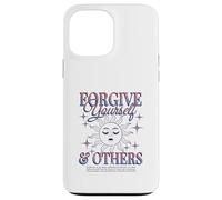 Forgive Yourself And Others Sun Moon Dial Art Quote Case for iPhone 13 Pro Max