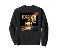 Forgiven and Free Christian Design John 836 Sweatshirt