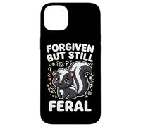 Forgiven But Still Feral Sweet Skunk Kawaii Graphic Case for iPhone 14 Plus