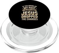 Forgiven By Jesus | My Past Is Gone Christian Quote PopSockets PopGrip for MagSafe