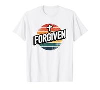 Forgiven Christian Value Graphic T-Shirt, Men, White, S
