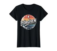 Forgiven Christian Value Graphic T-Shirt, Women, Black, XS