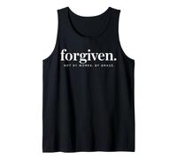 Forgiven Mercy Wrote My Story Christian Faith Tank Top