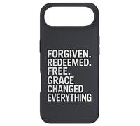 Forgiven. Redeemed. Free. Grace Changed Everything Case for iPhone Air