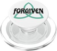 Forgiven with three in one Trinity with Jesus PopSockets PopGrip for MagSafe