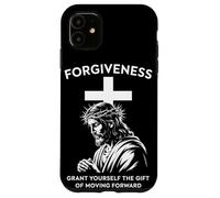 Forgiveness Cross & Christ Christian Streetwear Case for iPhone 11