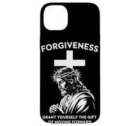 Forgiveness Cross & Christ Christian Streetwear Case for iPhone 14 Plus