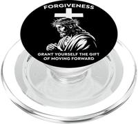 Forgiveness Cross & Christ Christian Streetwear PopSockets PopGrip for MagSafe