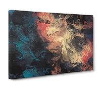 Forgotten Dreams Canvas Print | Gallery Wrapped 30mm Frame Wall Art | 30x20 inches | Ready to Hang | Abstract Picture | Living Room Bedroom Lounge Office