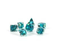 Forgotten Memories Resin DnD Dice For Dungeons & Dragons D20 RPG Games Polyhedral Dice