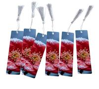 Forgotten Rose TrellisElegant Metal Bookmark Set with Page Holder