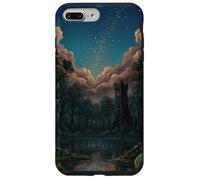 Forgotten Wizard’s Tower Dark Folklore Forest Moody Witchcor Case for iPhone 7 Plus/8 Plus