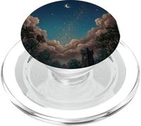 Forgotten Wizard’s Tower Dark Folklore Forest Moody Witchcor PopSockets PopGrip for MagSafe