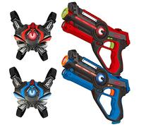 FORHISHER Set of 2 Laser Tag Game with Vest for Kids Laser Tag Guns for Boys Girls Teenager Family Shooting Game Birthday Valentines for 4 5 6 7 8 9 10 11 12+ Year Old Boys Girls