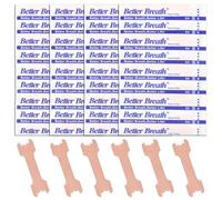 Forhome Nasal Strips 200 Pieces,Snore Strips Relieve a Blocked Nose,Breathe Easy,Anti Snoring Nasal Strips,Nose Strips for Breathing,Snoring Aid for Men and Women,Anti Snore,Anti Snoring Devices