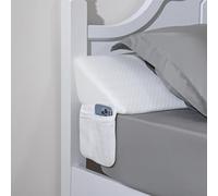 Forias Bed Wedge Pillow for Headboard, Bed Gap Filler(0-7") Full Size Between Mattress and Headboard, Triangle Headboard Pillow Between Mattress and Wall (54"×10"×6")