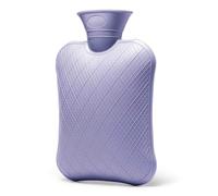 FORICOM Hot Water Bottle, 2L, Long Heat Retention, PVC Heating Pad, Easy to Use, Hot Bag for Cramps, Pain Relief for Women, Purple