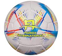 Foriox International Toddler Football, Size 2 Kids Lighter-weight 6 Panel Multicolor Training ball for Boys/Girls, Garden Outdoor Yard Lawn 2 3 4 5 6 Years (White, Size 2)