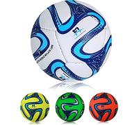 Foriox International Toddler Football, Size 2 Kids Lighter-weight Training ball for Boys/Girls, Garden Outdoor Yard Lawn 2 3 4 5 6 Years (Size 2, White)