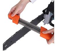 foris Chainsaw Sharpener, Chainsaw Sharpening Kit and Chain Saw Woodworking Blade Chain Grinding Tool Compatible with Stihl 3/8''P Chainsaw Chain -2 in 1 Easy File 4.0mm,Grinder Replacement