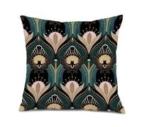 Foritho Vintage Goth Pillow Covers 18x18, Gothic Bats and Flowers Throw Pillow Covers, Gothic Home Decor, Dark Academia Witchy Pillow Covers, Witch Room Decor, Witchy Decor Aesthetic