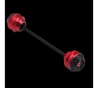 Fork Crash Pad Compatible With GSXR1000 2001-2026 For GSX-S1000 2015-2026 Motorcycle Front Rear Wheel Fork Axle Sliders Protector(Red,Rear)