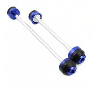 Fork Frame Slider For CBR600 For F4I 2001 2002 2003 2004 2005 2006 2007 2008 Motorcycle Front Rear Wheel Axle Fork Sliders Crash Protector Drop Falling Motorbike Parts(Blue)