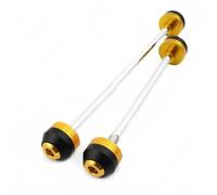 Fork Frame Slider For CBR600 For F4I 2001 2002 2003 2004 2005 2006 2007 2008 Motorcycle Front Rear Wheel Axle Fork Sliders Crash Protector Drop Falling Motorbike Parts(Yellow)