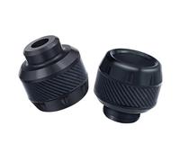 Fork Frame Sliders Compatible With Universal Motorcycles Falling Protector Explosion-proof Front Fork Cups Sliders Crash(Black)