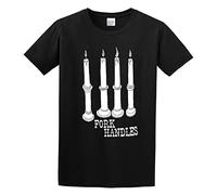 Fork Handles Inspired by The Two Ronnies Tv Comedy Sorry Dad's Army Fab! Men Simple Tshirt Black XXL