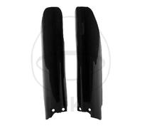 Fork protection set black for Suzuki RM 125 250 04-12 # RM-Z 250 450 07-19