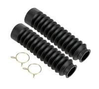 Fork Protectors 2pcs Universal Fork Bellows Front Motorcycle Rubber Cover Dust Gaiters Boots Waterproof Durable Fork Guards