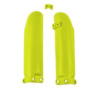 Fork protectors UFO PLAST 2-piece fork cover cover yellow OEM 19-26