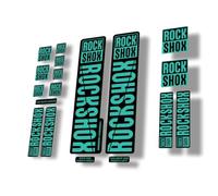 Fork Replacement Decal MTB Suspension Cycling Sticker Compatible for Rock Shox 30 32 RS1 Series Dolphin (Matte)
