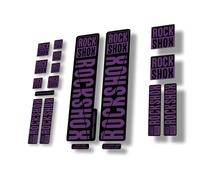 Fork Replacement Decal MTB Suspension Cycling Sticker Compatible for Rock Shox 30 32 RS1 Series Purple (Matte)