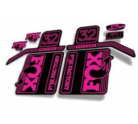 Fork Replacement Decal Sticker Compatibale for Fox 32 Float 2017 Series Pink (Glossy)