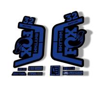 Fork Replacement Decal Sticker Compatibale for Fox 32 Rhythm 2019 Series Dark Blue (Matte)