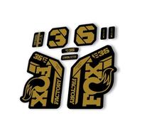 Fork Replacement Decal Sticker Compatibale for Fox 36 2021 E Bike Series Gold (Matte)