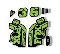 Fork Replacement Decal Sticker Compatibale for Fox 36 2021 Step Cast Series Green (Matte)