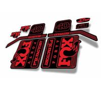 Fork Replacement Decal Sticker Compatibale for Fox 40 Float 2017 Series Red (Matte)